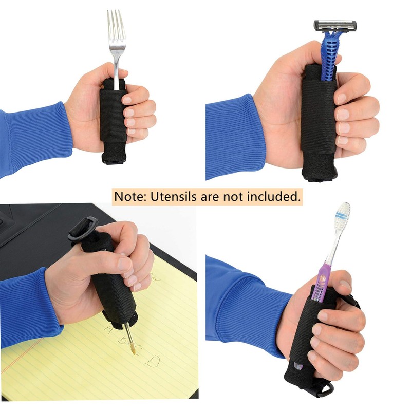 Universal Cuff Adaptive Utensil Holder Hand Strap Utensil Holder Adjustable
