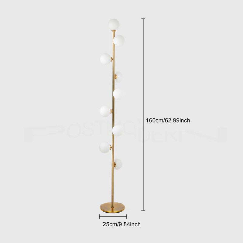 Hsyile Lighting KU300198 Cozy Elegant Modern Creative Floor Lamp for