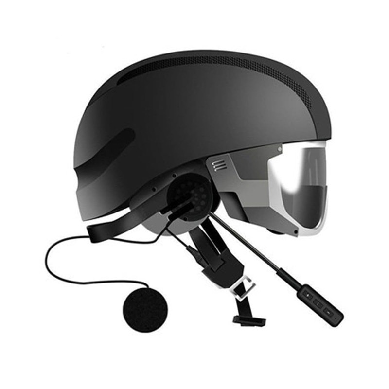 Alnicov Motorcycle helmet Bluetooth headset full helmet built in wireless