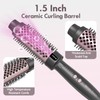 Tresses Touch Thermal Brush, Curling Iron 1.5 Inch Thermal Round