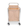 Classroom Basics HL14 Laundry Cart - Steel Frame and Canvas