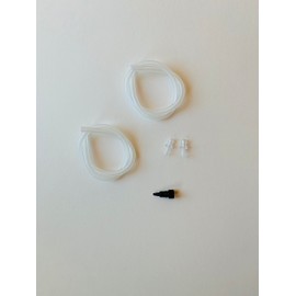 Jura (36cm) Milk Hose Tubes, Connectors and Venting Tip Parts Accessories Kit. 2 x (36cm) Milk Hose Tubes, 2 x #72249, 1 x #71866