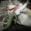 Stainless Steel Kitchen Scissors Multipurpose Detachable Fish Scissors for Kitchen