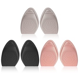 3 Pairs of Lace Insoles, Forefoot Pads for High Heels, Anti-Wear Forefoot Pads, Non-Slip Forefoot Pads, Shoe Accessories