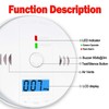 3 Pack Carbon Monoxide detectors, co Detector, Carbon Monoxide Alarm