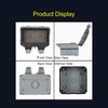Outdoor Power Outlet, 110V 15A Double Outlet Plug IP66 Outdoor