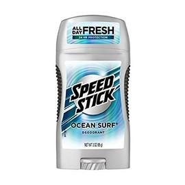 Speed Stick Solid Deodorant, Ocean Surf 3 oz (Pack of 4)