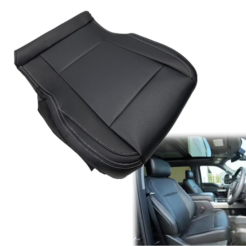 SecosAutoparts Driver Side Bottom Replacement Seat Cover Black #HB or