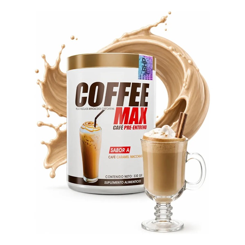 Bhp Coffee Max Cafe Pre-entreno 30 Serv Sabor Cappuccino