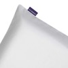 Clevamama ClevaFoam Baby Pillow Case - White, White, 1 Count