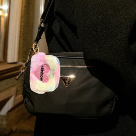 Keychain Wallet Coin Purse for Girls Women Small Coin Pouch Keychain Accessories Wallet Coin Bag for Purse Decorations for Handbags Backpack Plush Pendant Car Key Chain Decor Mini Hanging Coin Pouch