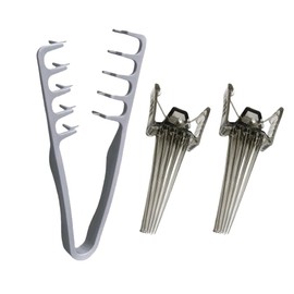 Styling Hair Brush, Volume Bangs, Shadow Permus Styling for Men and Women, Natural Style, Thinning Hair Improvement, Lift Clip at Roots, Parting, Center Dividing, Curling Comb, Wave Comb