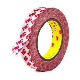 HUTIXI Double Sided Tape Thin, 1in x 82ft Removable Mounting Tape, Poster Picture Hanging Strips, Clear Wall Sticky for Hanging, Scrapbook Stickers, No Damage Wall Adhesive for Festival Decoration