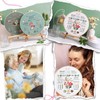 AOTWAN Embroidery Set for Beginners Embroidery Set Adult Floral Pattern