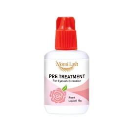 Eyelash Extension Cleanser for Extensions Pre-Treatment lash cleanser, Oil Free, 100% Safe, Non-Irritating Dermatologist Tested Eye Makeup Remover Professional Salon & Beginner (15g) Rose