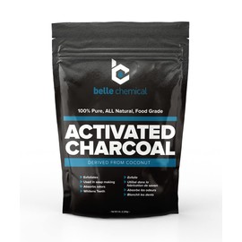 (5LB) Organic Coconut Activated Charcoal Powder - Food Grade, Kosher - Teeth Whitening, Facial Scrub, Soap Making (5 Pound)