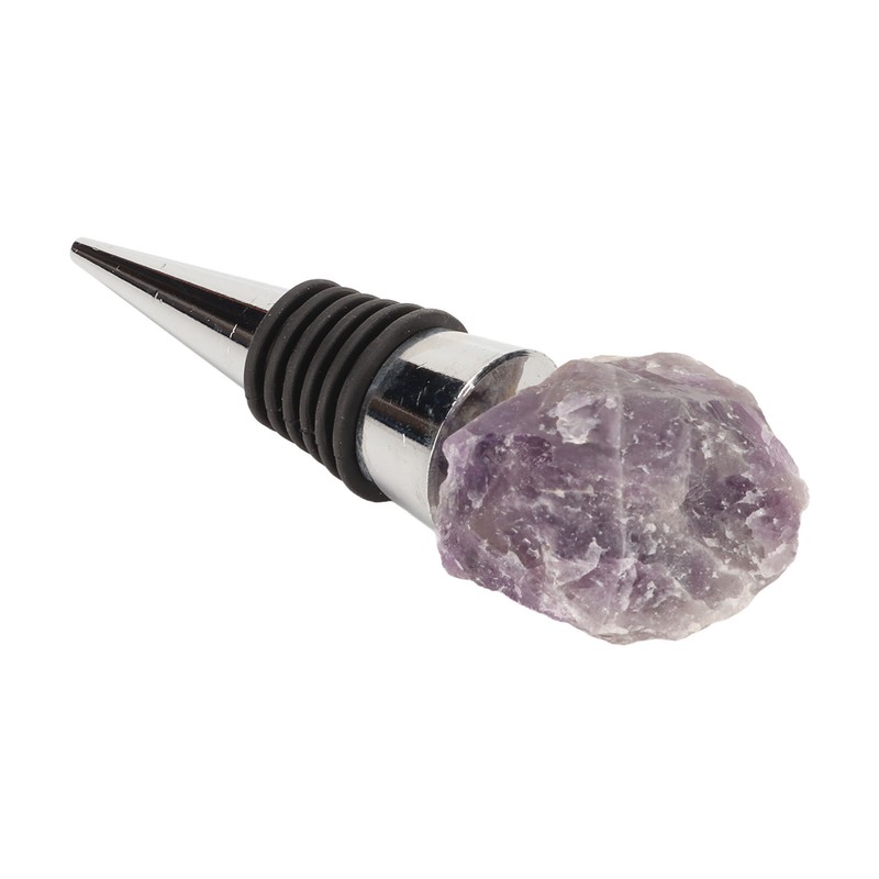 Gemstone Wine Saver Crystal Stone Decorative Practical Reusable Compact Wine