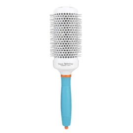 Cepillo redondo para el cabello, cepillo redondo para cabello profesional el secado con brocha térmica Cepillo cilíndrico cepillos de peluqueria un peinado calor pelo antiestático (53#)