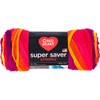 Red Heart Super Saver Yarn, Stripe - Fruity