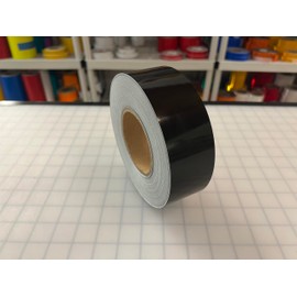 SewViz Black Reflective Tape 3-M 680 Type 1 Engineer Grade 2" Reflects White (Ultra Bright) Scotchlite Thin & Flexible