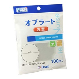 OO Osaki 03100 CN Oblate, Round Shape, Pack of 100, 8% Reduced Tax Rate, Made in Japan