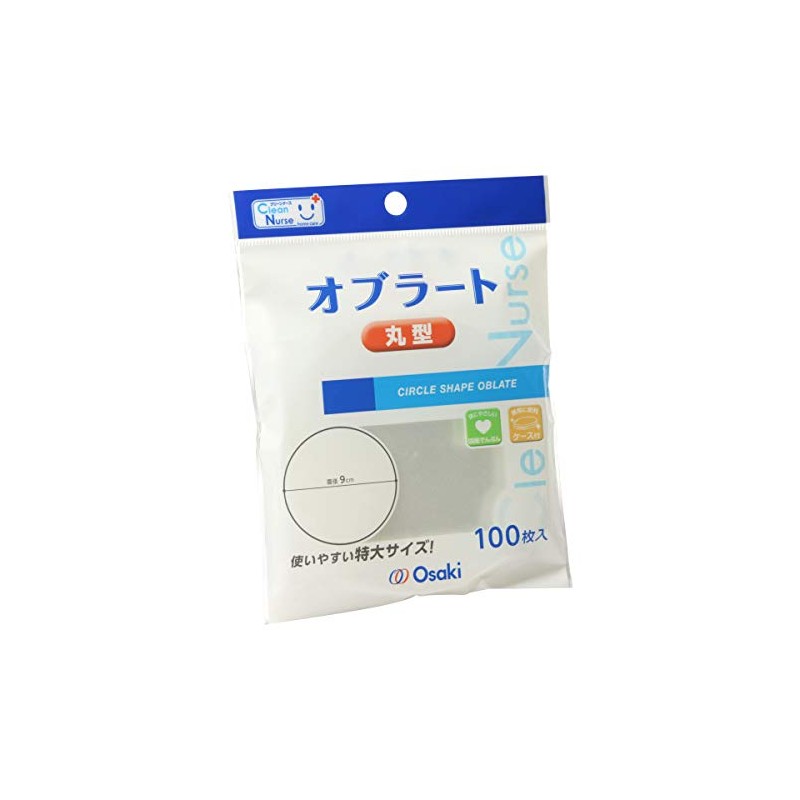 OO Osaki 03100 CN Oblate, Round Shape, Pack of 100,