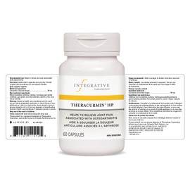 Integrative Therapeutics Integrative Therapeutics - Theracurmin HP - Turmeric, Curcumin Supplement - 27x More Bioavailable - High Absorption Turmeric* - Helps to Relieve Joint Pain Associated with Arthritis - Vegan - 60 Capsules