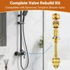 Shower Valve Rebuild Kit Compatible with Symmons Temptrol, Includes TA-10