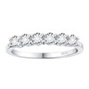 JewelryPalace Fashion Jewellery Classic Moissanite Stacking Ring Eternity Ring Women's