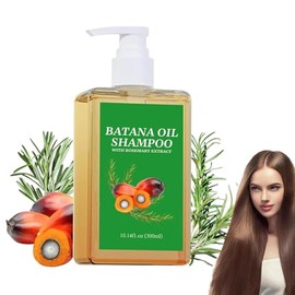 Champ de aceite de batana 300MLBatana Oil ShampooChamp Batana con Extracto de Romero para nutrir el cabello, champ para dar volumen y proteger el...  
