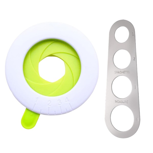 2 PCS Accurate Spaghetti Noodle Pasta Measurer Tool,Pasta Portion Measurer