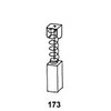 'Carbon Brushes for Metabo SR 283 Grinder – 6x6x13 mm