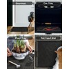 tchdio Extra Large Boot Tray Rubber Boot Tray, Non Slip
