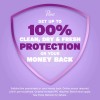 Poise Incontinence Pads for Women, 4 Drop Moderate Absorbency, Long