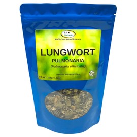 CIK Naturals Lungwort Herb Pulmonaria tea Herbal Infusions (100g) Zip-lock bag Pulmonaria officinalis