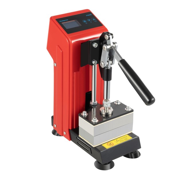 0.5T Hydraulic Heat Press Machine, 900w Mini Manual High Pressure