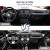 26PCS Full Set Interior Trim Kit Compatible with Jeep Wrangler
