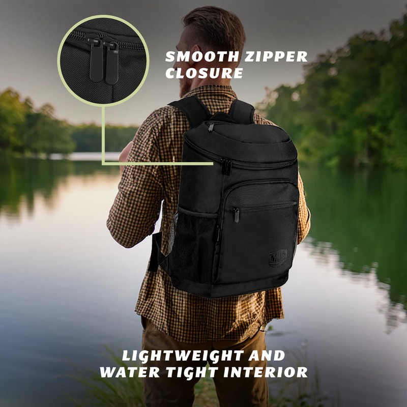 Mossy Oak MLF Fishing Cooler Backpack - Major League Insulated