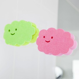 aisen BX801 Stick-on Bath Cleaner, Pink