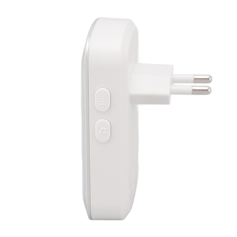 Wireless Doorbell with 36 Chimes 4 Volume Level LED Flashing