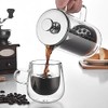 Double Layer High Borosilicate Glass Pot Filter Coffee Apparatus French