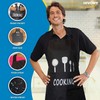Hivory Kitchen Bib Apron - 2 Pack - Waterproof and