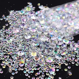 CONNECTION Pack of 4200 Decorative Diamonds Acrylic Diamonds Decorative Stones Wedding Diamond Crystals Transparent Acrylic Crystals Table Decoration Rhinestone Large Decorative Diamonds