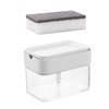LABRIMP 1set Kitchen Sink Soap Dispenser Sponge Pump for Easy