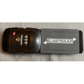 Proud Guy Elastraap TSA Luggage Strap Black And Gray-Brand NEW