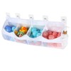 Bath Toy Storage Bag, Bath Toy Mesh Bag with 4