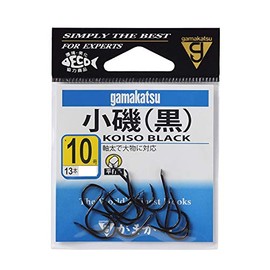 Gamakatsu 12249 Koiso Hook, Black, No. 13