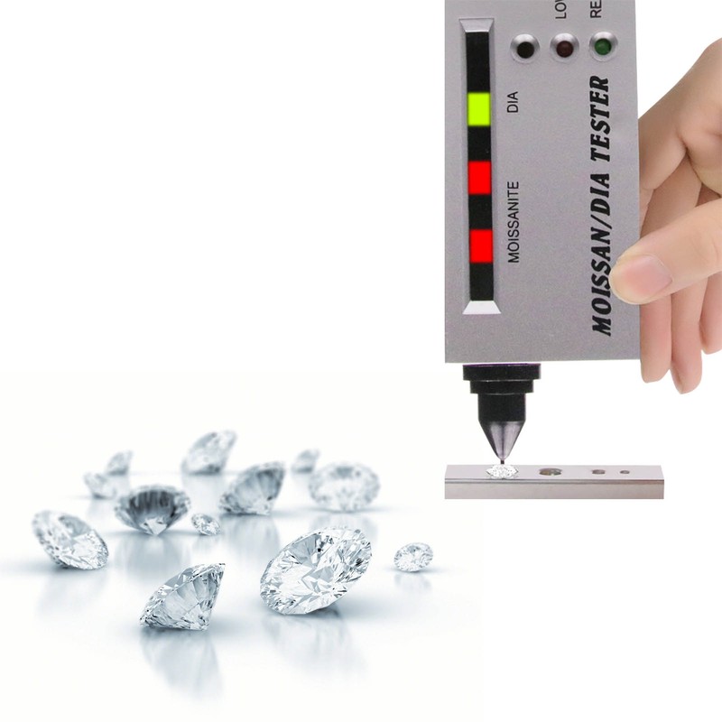 LCD Display Diamond Tester Moissanite Hardness Detector Jeweler Testing Tool