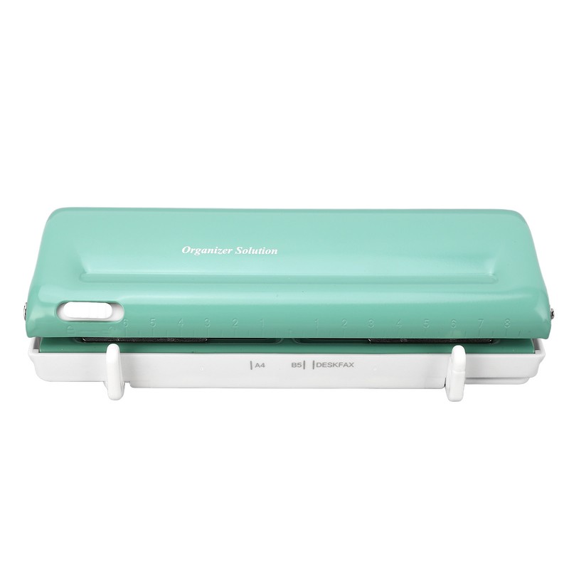 6 Hole Paper Puncher Spacing Adjustable Planner Hole Puncher for