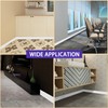Tridotpul Vinyl Wall Base Baseboard Molding Trim 4" Flexible Self